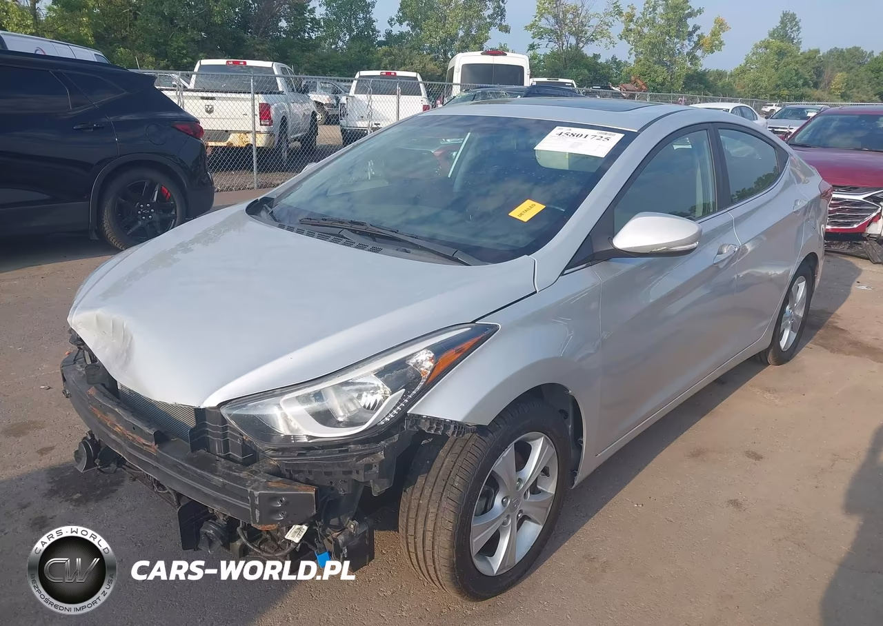 2016 Hyundai Elantra Value Edition VIN:5NPDH4AE9GH791248 - 2