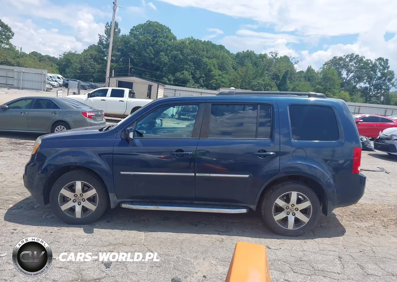 2012 Honda Pilot Touring VIN:5FNYF4H95CB057036 - 14