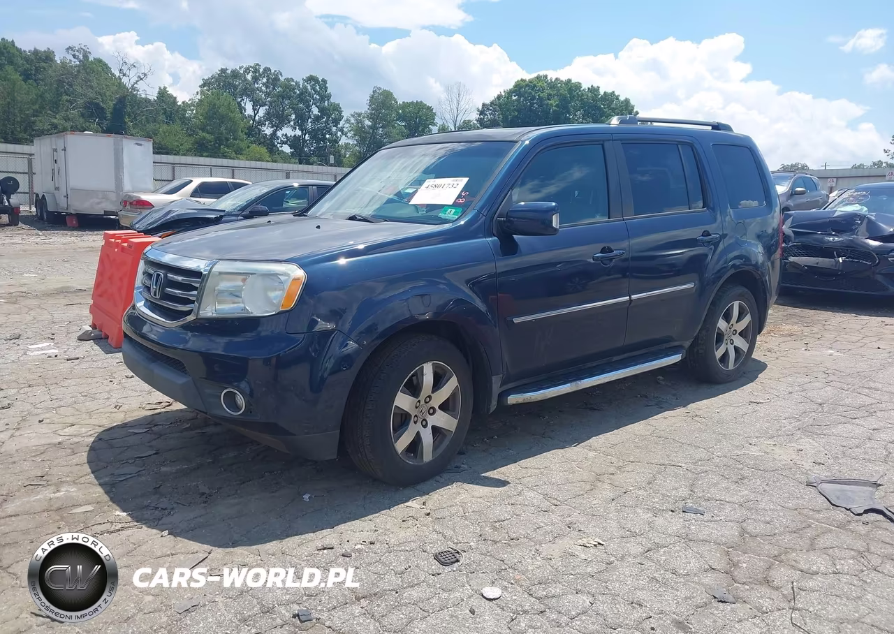 2012 Honda Pilot Touring VIN:5FNYF4H95CB057036 - 2
