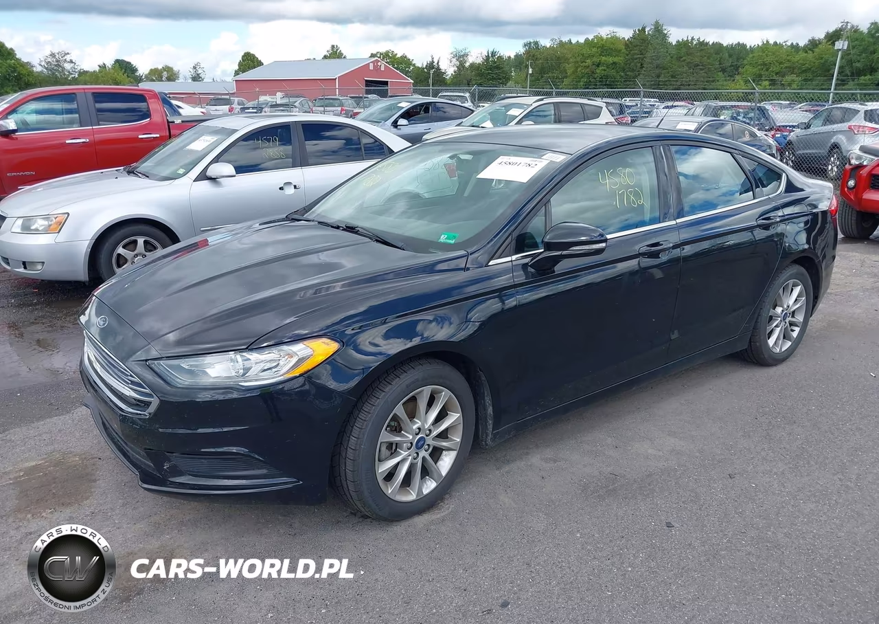 2017 Ford Fusion Se VIN:3FA6P0HD5HR332093 - 2