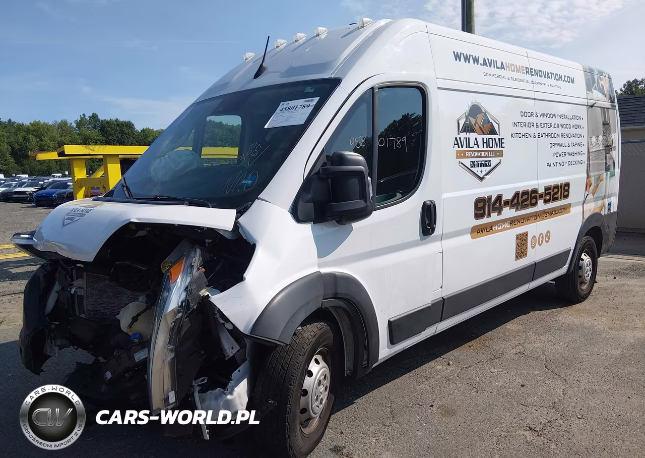 2023 Ram Promaster 2500 High Roof 159 Wb VIN:3C6LRVDG9PE564648 - 2