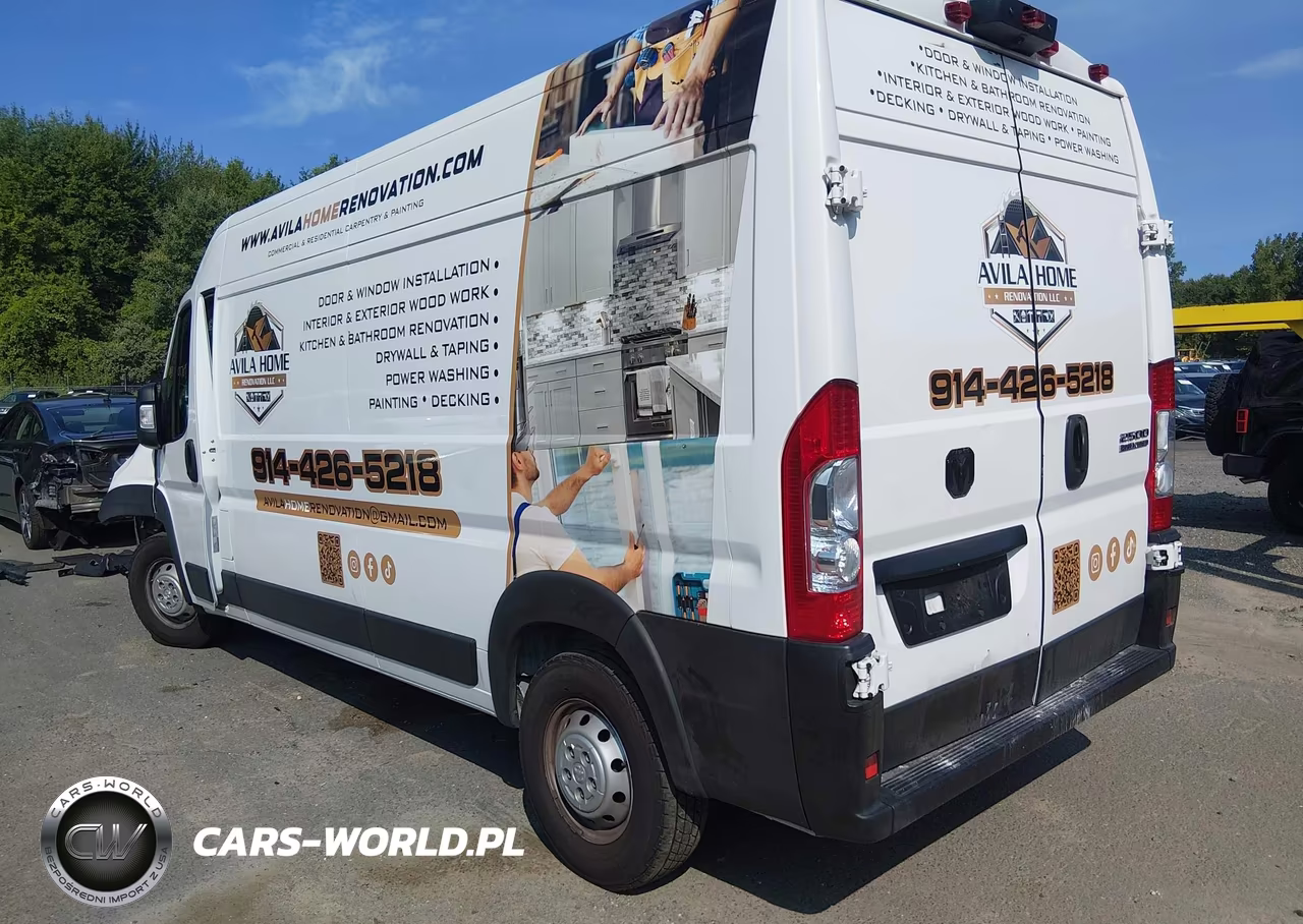2023 Ram Promaster 2500 High Roof 159 Wb VIN:3C6LRVDG9PE564648 - 3