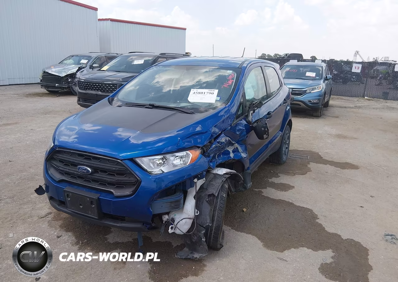 2022 Ford Ecosport S VIN:MAJ6S3FL7NC464082 - 2