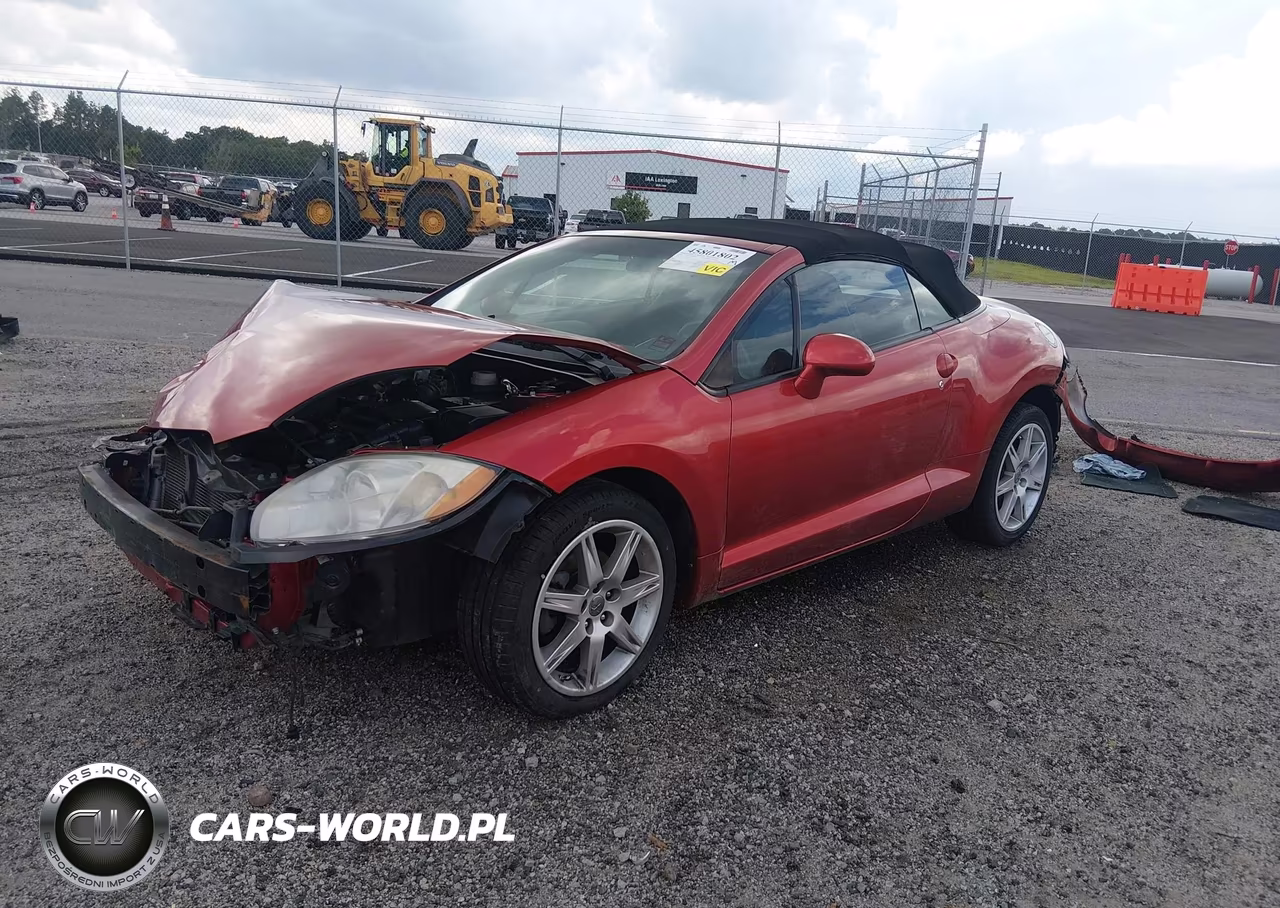 2008 Mitsubishi Eclipse Spyder Gt VIN:4A3AL35T68E002766 - 2