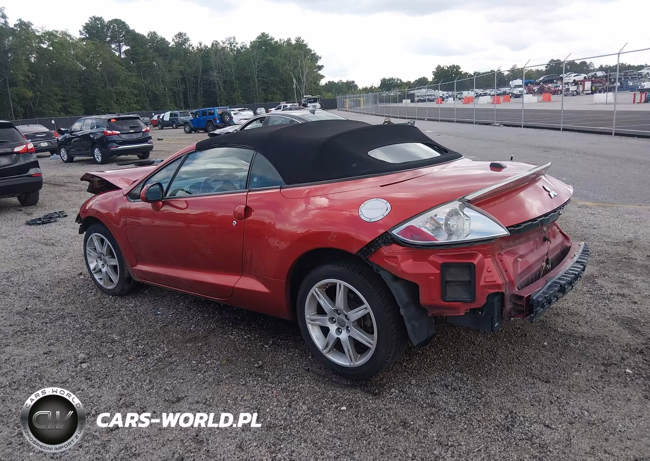 2008 Mitsubishi Eclipse Spyder Gt VIN:4A3AL35T68E002766 - 3