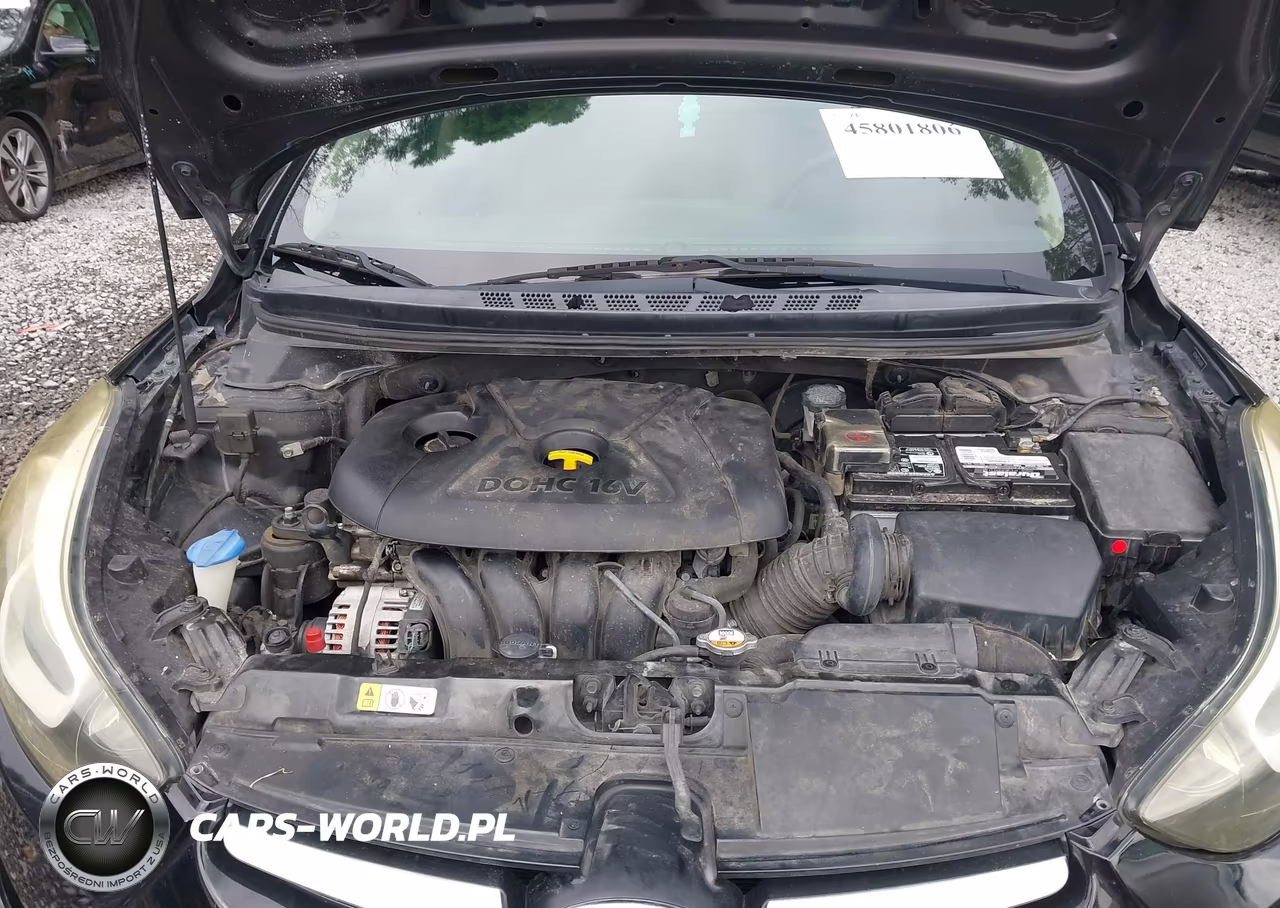 2014 Hyundai Elantra Se VIN:5NPDH4AE1EH532928 - 10