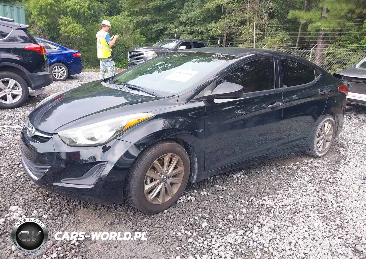 2014 Hyundai Elantra Se VIN:5NPDH4AE1EH532928 - 2