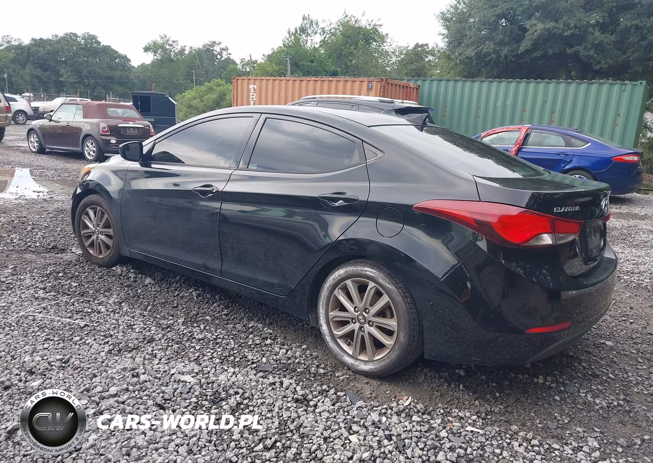 2014 Hyundai Elantra Se VIN:5NPDH4AE1EH532928 - 3