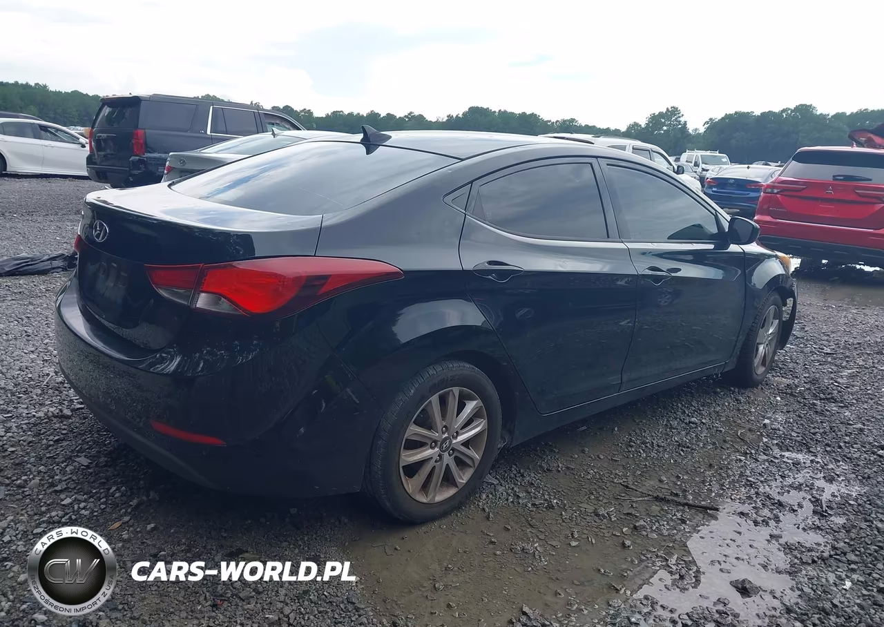 2014 Hyundai Elantra Se VIN:5NPDH4AE1EH532928 - 4