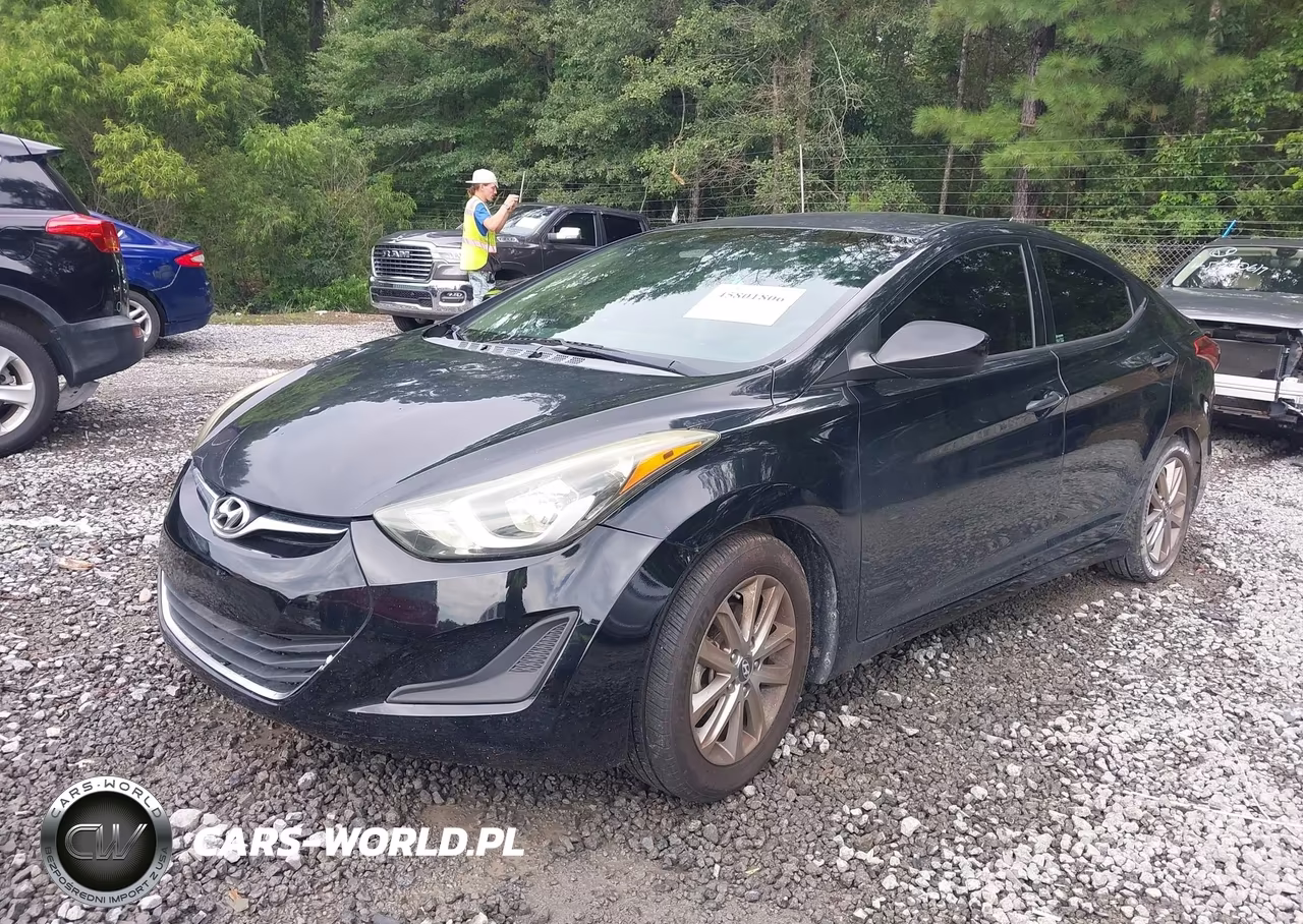 2014 Hyundai Elantra Se VIN:5NPDH4AE1EH532928 - 6
