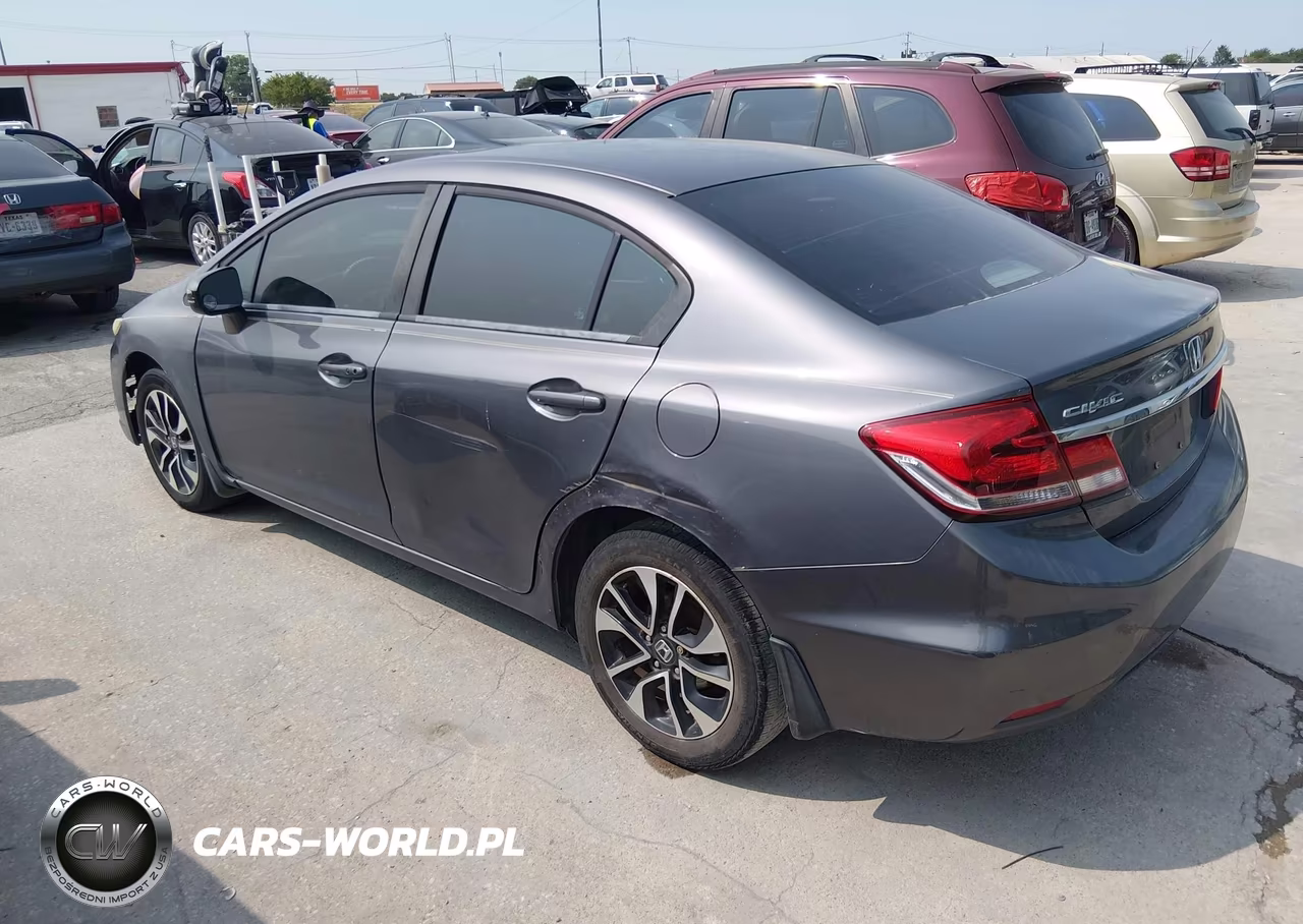 2014 Honda Civic Ex VIN:19XFB2F82EE019032 - 3