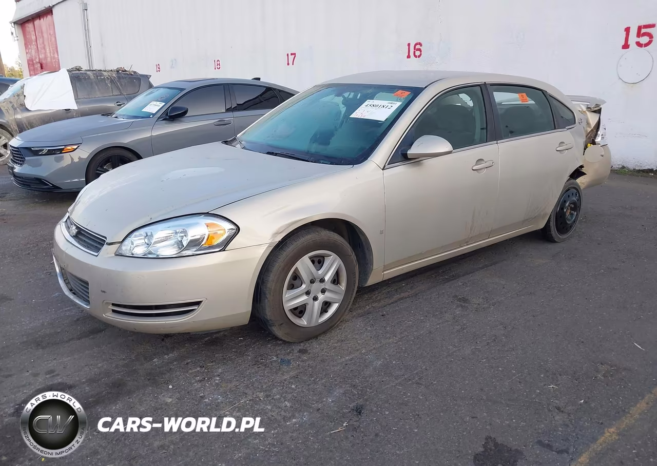 2008 Chevrolet Impala Ls VIN:2G1WB58K181282911 - 2
