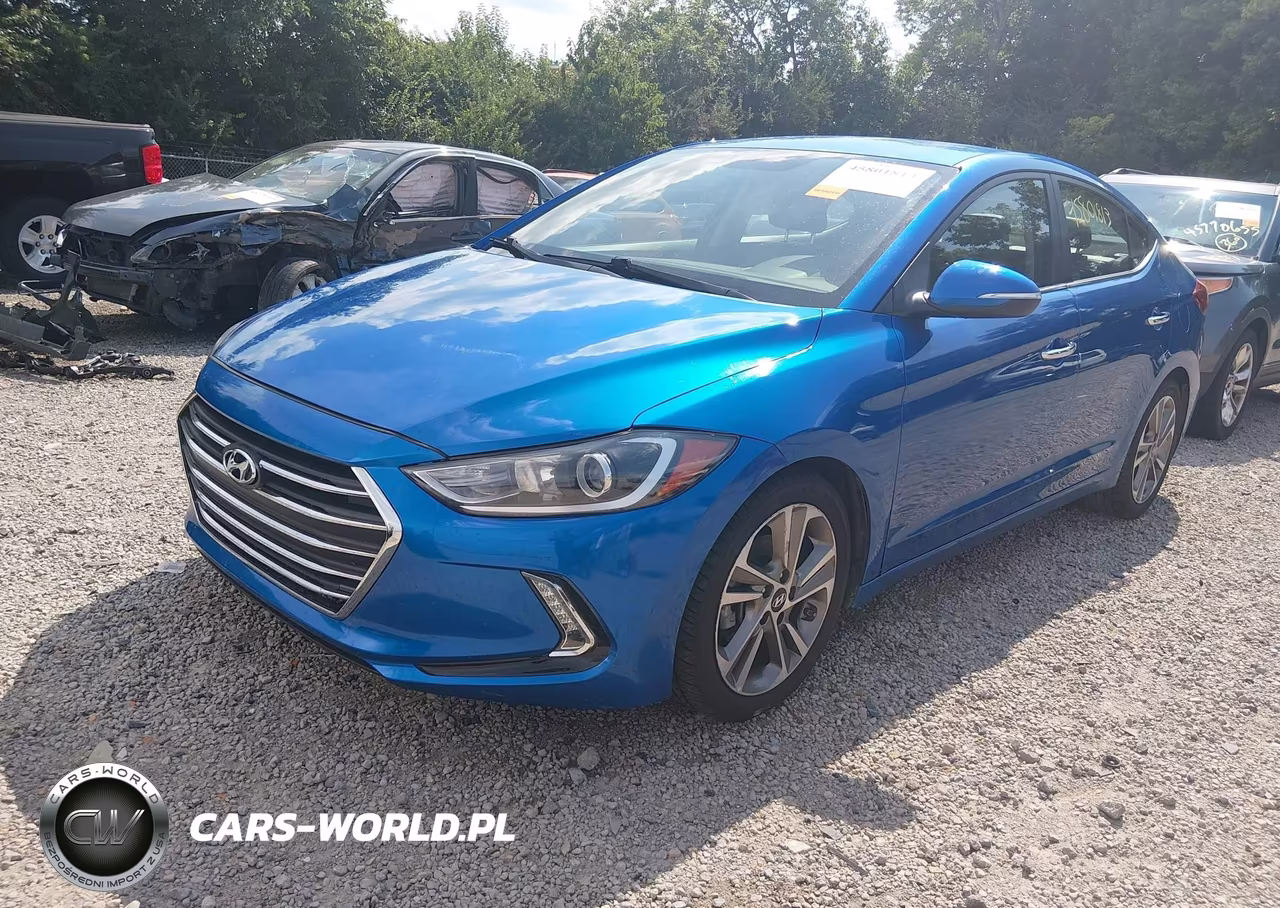2017 Hyundai Elantra Se VIN:5NPD84LF6HH127917 - 2