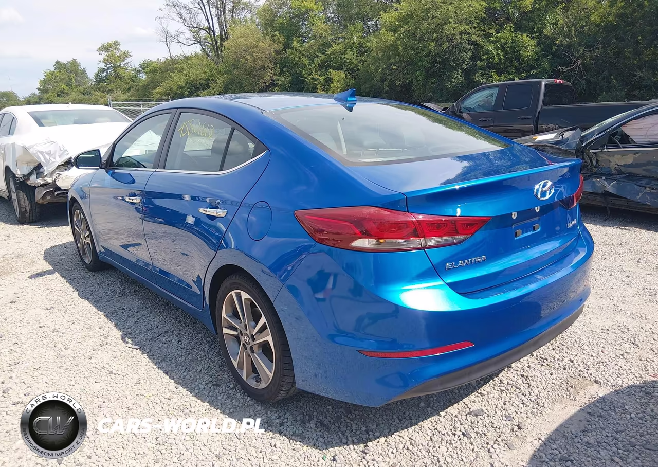 2017 Hyundai Elantra Se VIN:5NPD84LF6HH127917 - 3