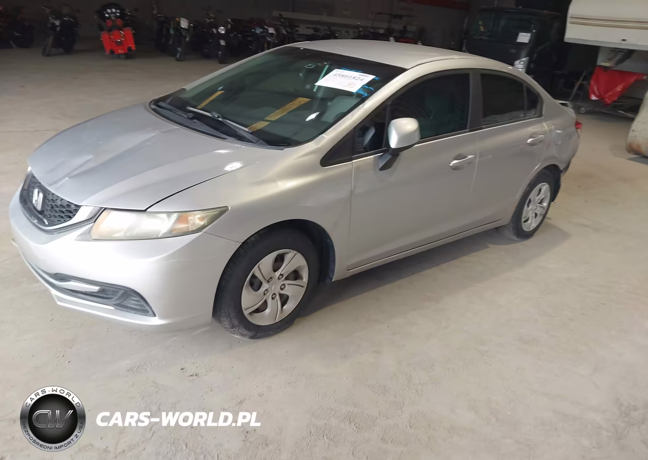 2013 Honda Civic Lx VIN:19XFB2F5XDE093254 - 2