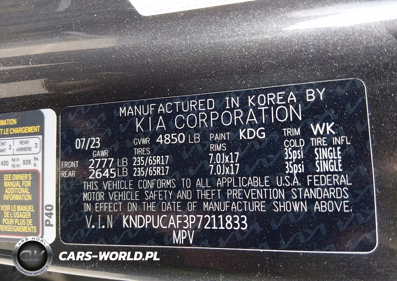 2023 Kia Sportage Lx VIN:KNDPUCAF3P7211833 - 9