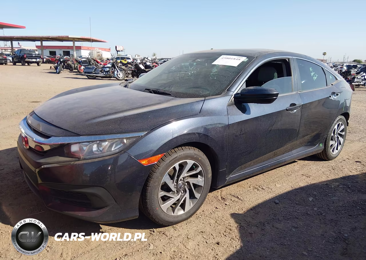 2018 Honda Civic Ex VIN:19XFC2F75JE010484 - 2