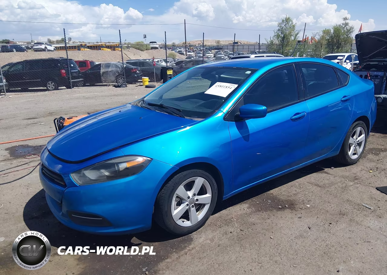 2015 Dodge Dart Sxt VIN:1C3CDFBBXFD223428 - 2