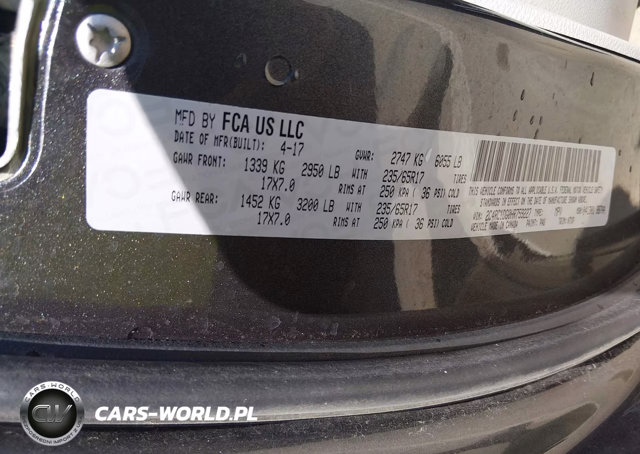 2017 Chrysler Pacifica Touring VIN:2C4RC1DG0HR759227 - 9