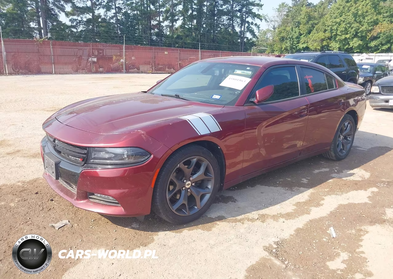 2017 Dodge Charger Sxt Rwd VIN:2C3CDXHG0HH642838 - 2
