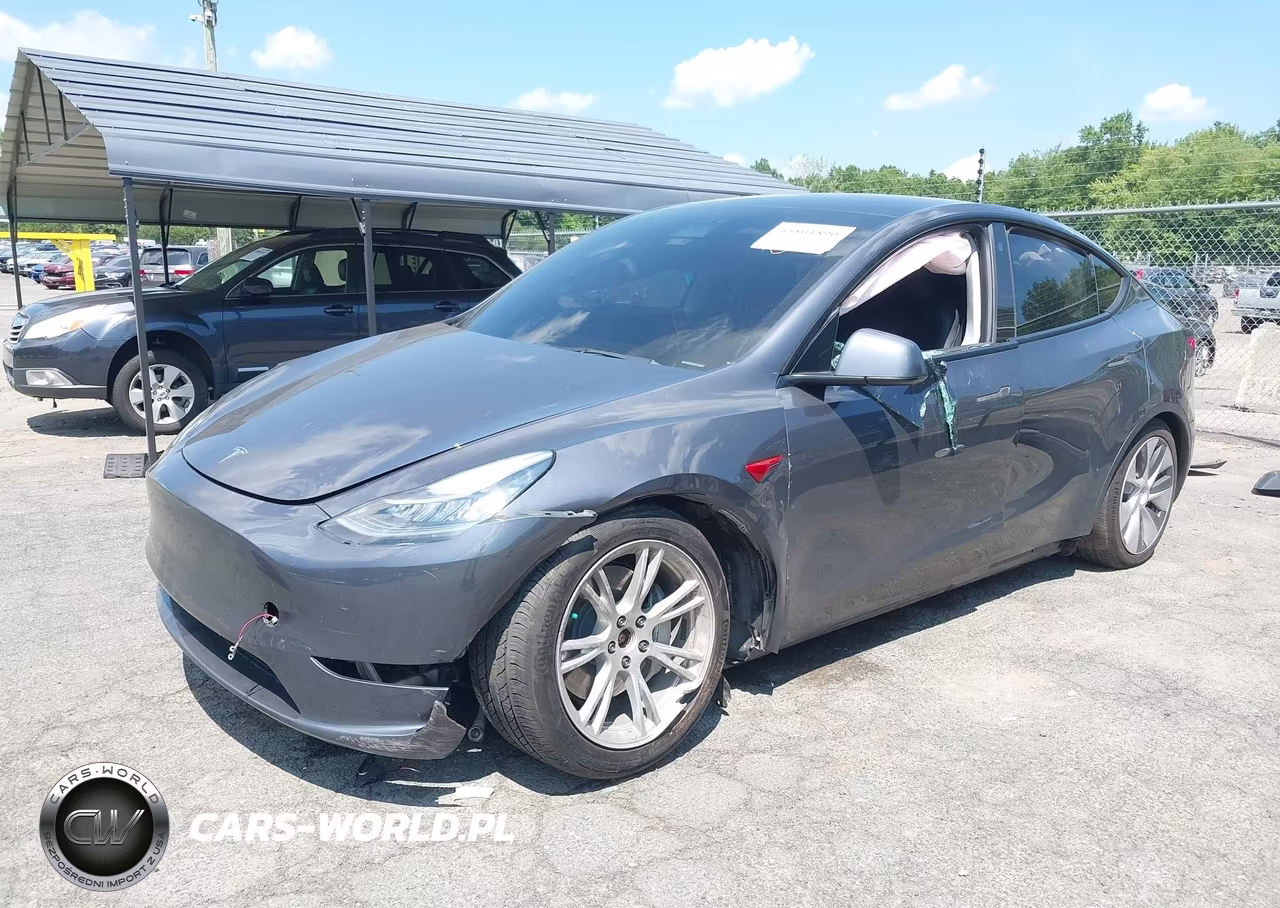 2023 Tesla Model Y Awd-Long Range Dual Motor All-Wheel Drive VIN:7SAYGDEE7PF614228 - 2