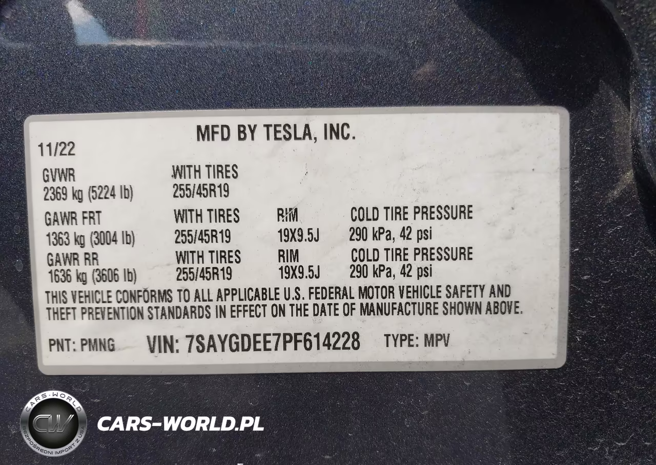 2023 Tesla Model Y Awd-Long Range Dual Motor All-Wheel Drive VIN:7SAYGDEE7PF614228 - 9