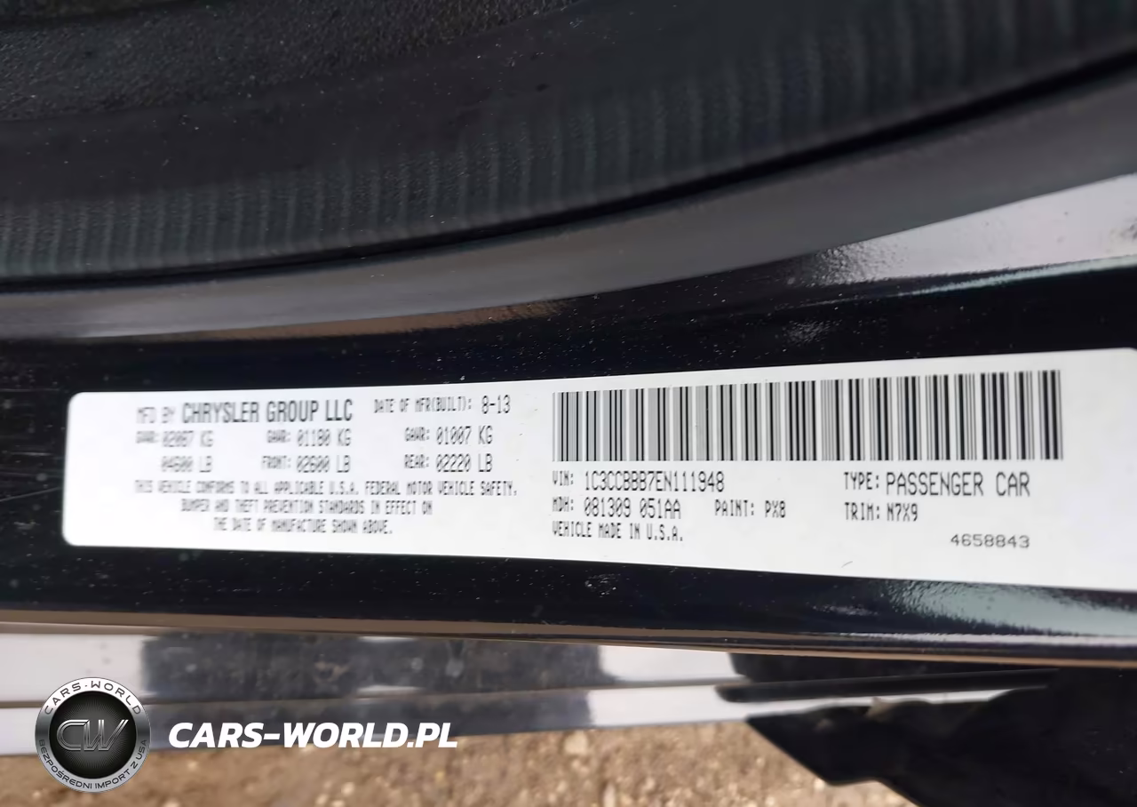 2014 Chrysler 200 Touring VIN:1C3CCBBB7EN111948 - 9