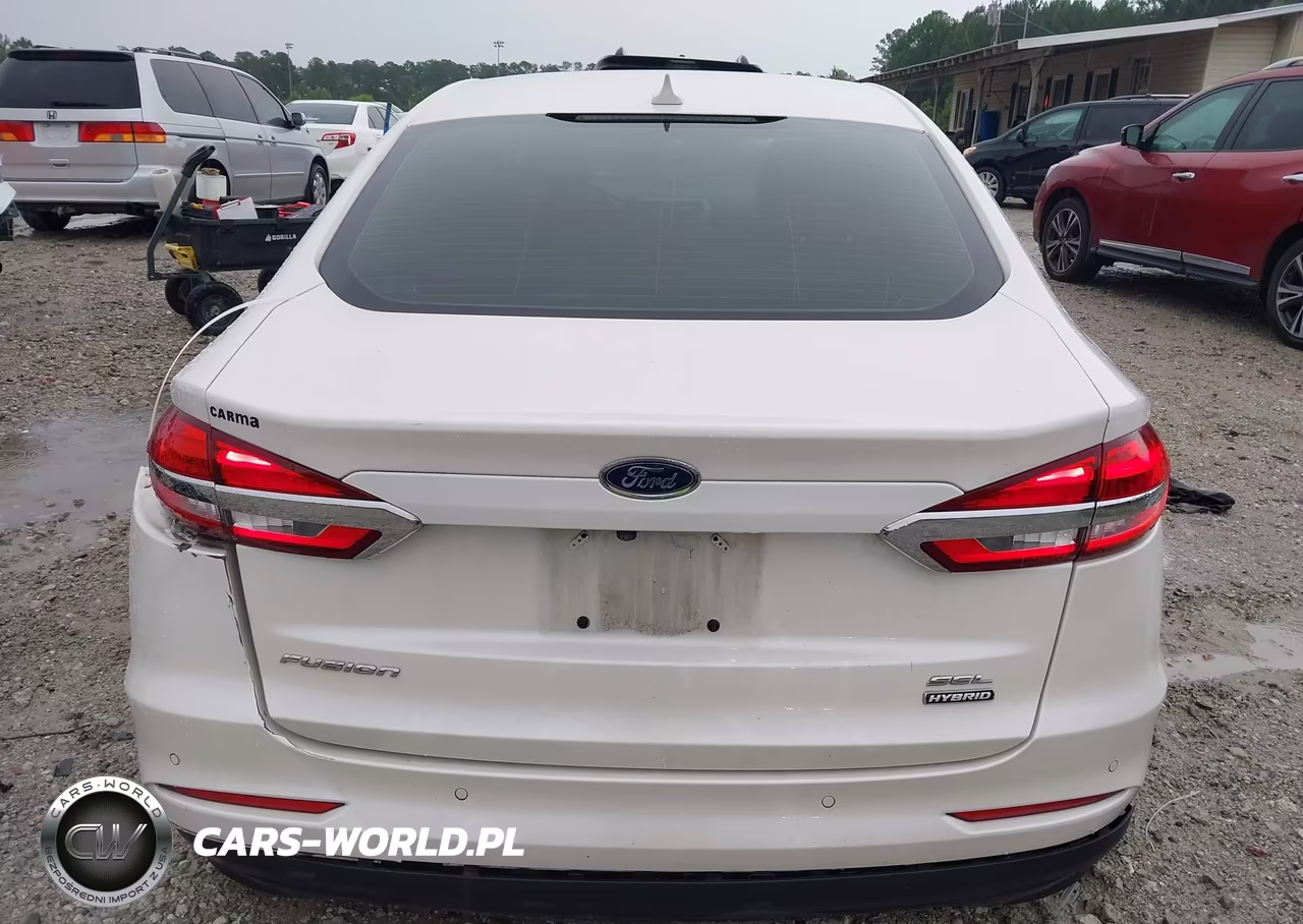 2020 Ford Fusion Hybrid Sel VIN:3FA6P0MU1LR159445 - 16