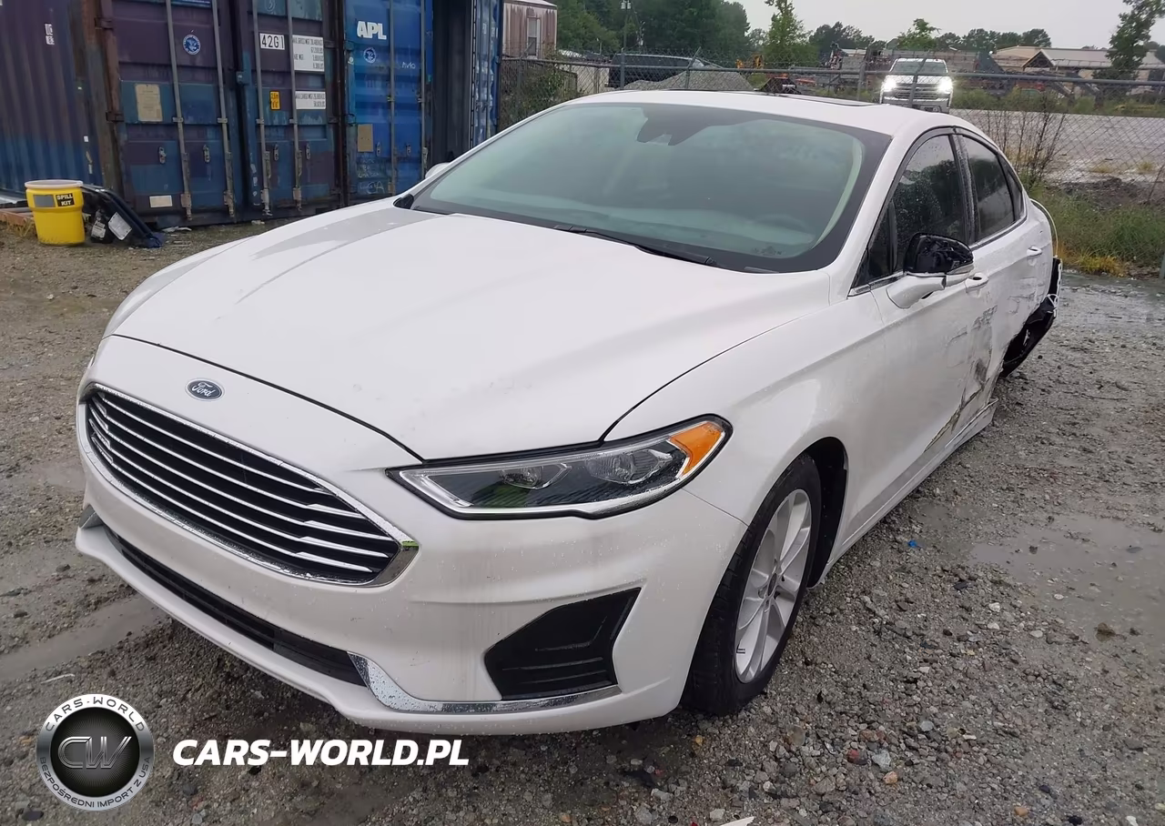 2020 Ford Fusion Hybrid Sel VIN:3FA6P0MU1LR159445 - 2