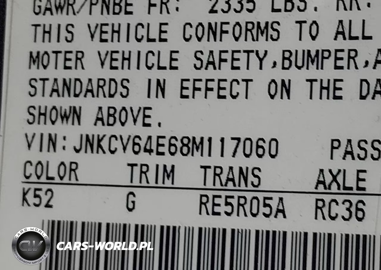 2008 Infiniti G37 Journey VIN:JNKCV64E68M117060 - 9