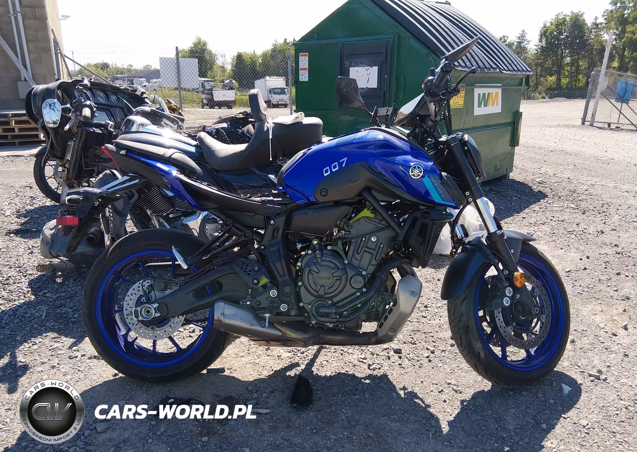 2024 Yamaha Mt07 VIN:JYARM32E7RA011635 - 12