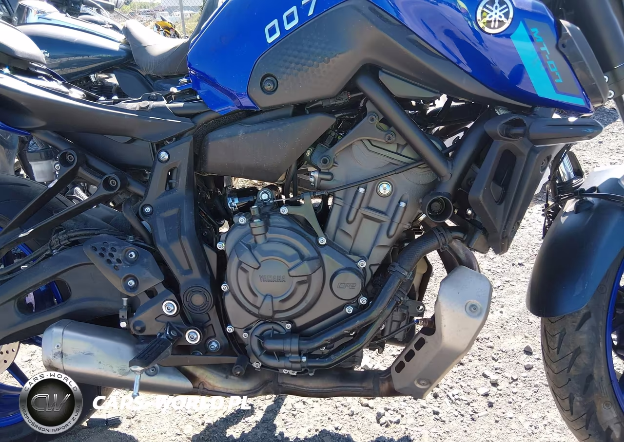 2024 Yamaha Mt07 VIN:JYARM32E7RA011635 - 8