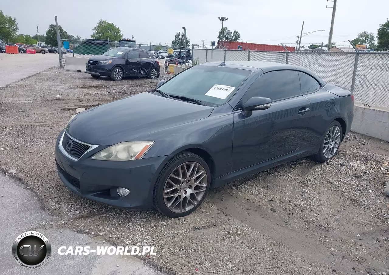 2010 Lexus Is 250C VIN:JTHFF2C23A2510798 - 2