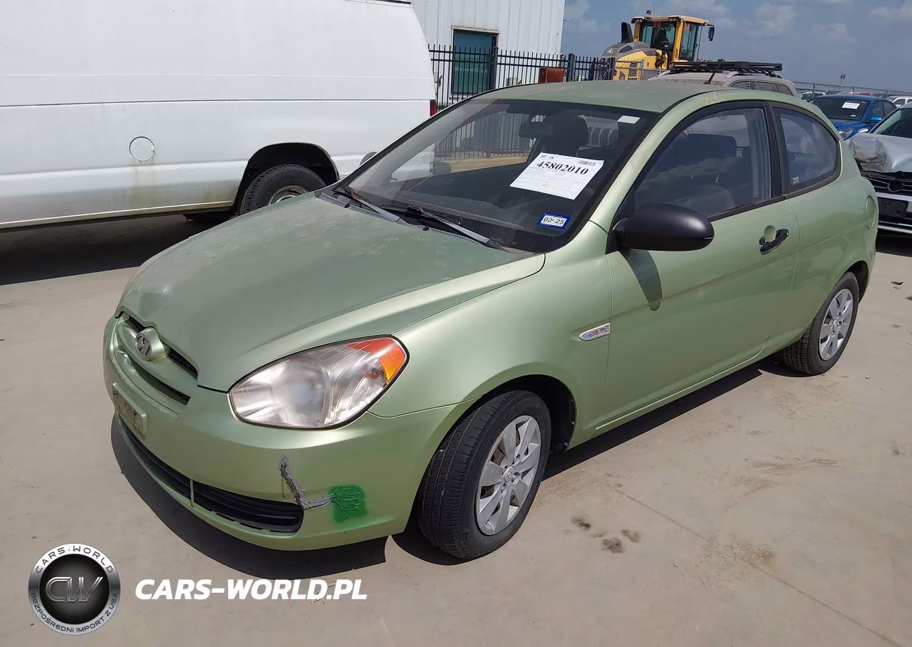 2008 Hyundai Accent Gs VIN:KMHCM36CX8U073297 - 2