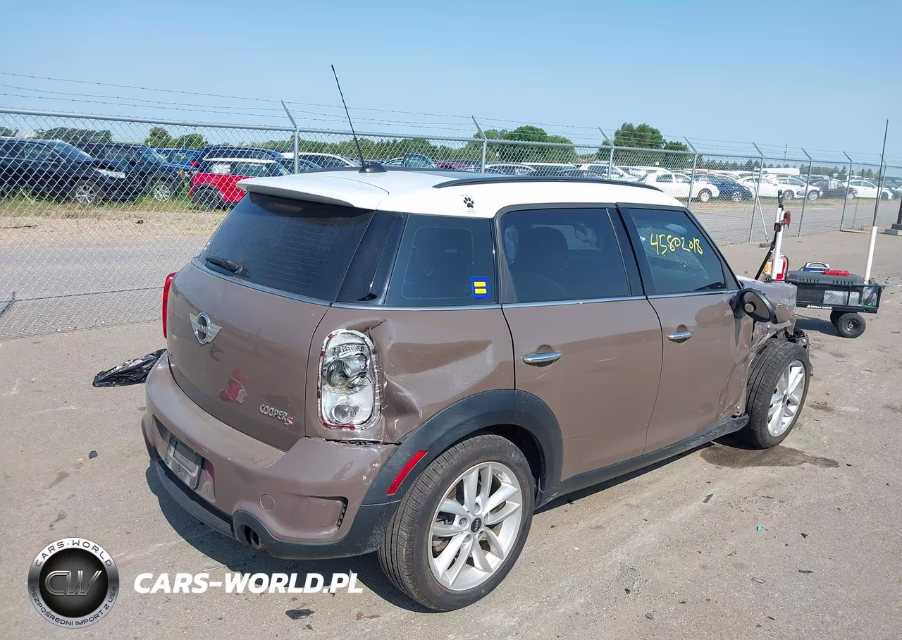 2012 Mini Cooper S Countryman VIN:WMWZC3C56CWL81987 - 4