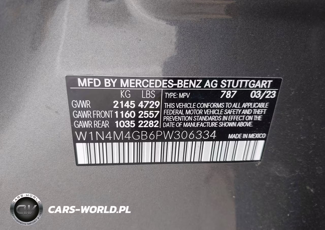 2023 Mercedes-Benz Glb 250 VIN:W1N4M4GB6PW306334 - 9