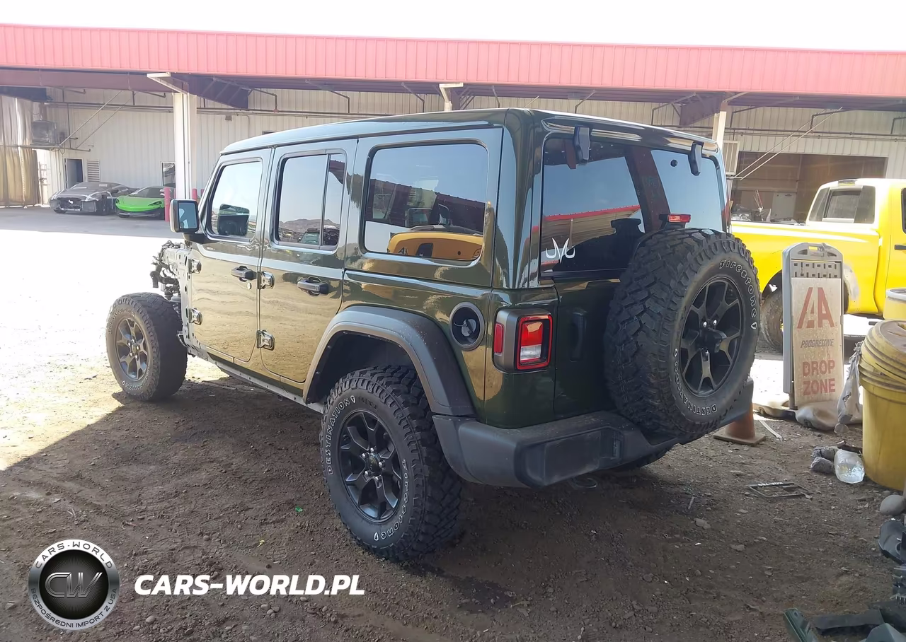 2021 Jeep Wrangler Unlimited Willys 4X4 VIN:1C4HJXDGXMW688222 - 3