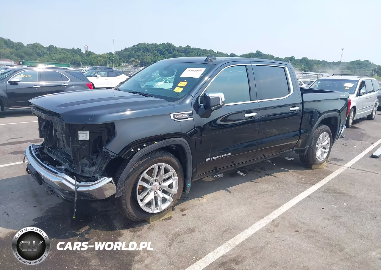 2020 GMC Sierra 1500 4Wd Short Box Slt VIN:3GTU9DEL9LG209366 - 2
