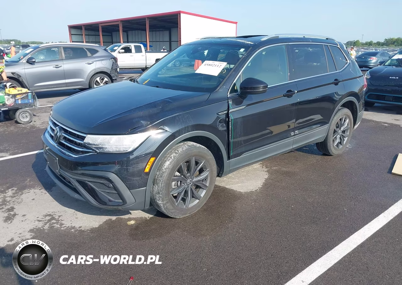 2022 Volkswagen Tiguan 2.0T Se VIN:3VV2B7AX8NM040100 - 2