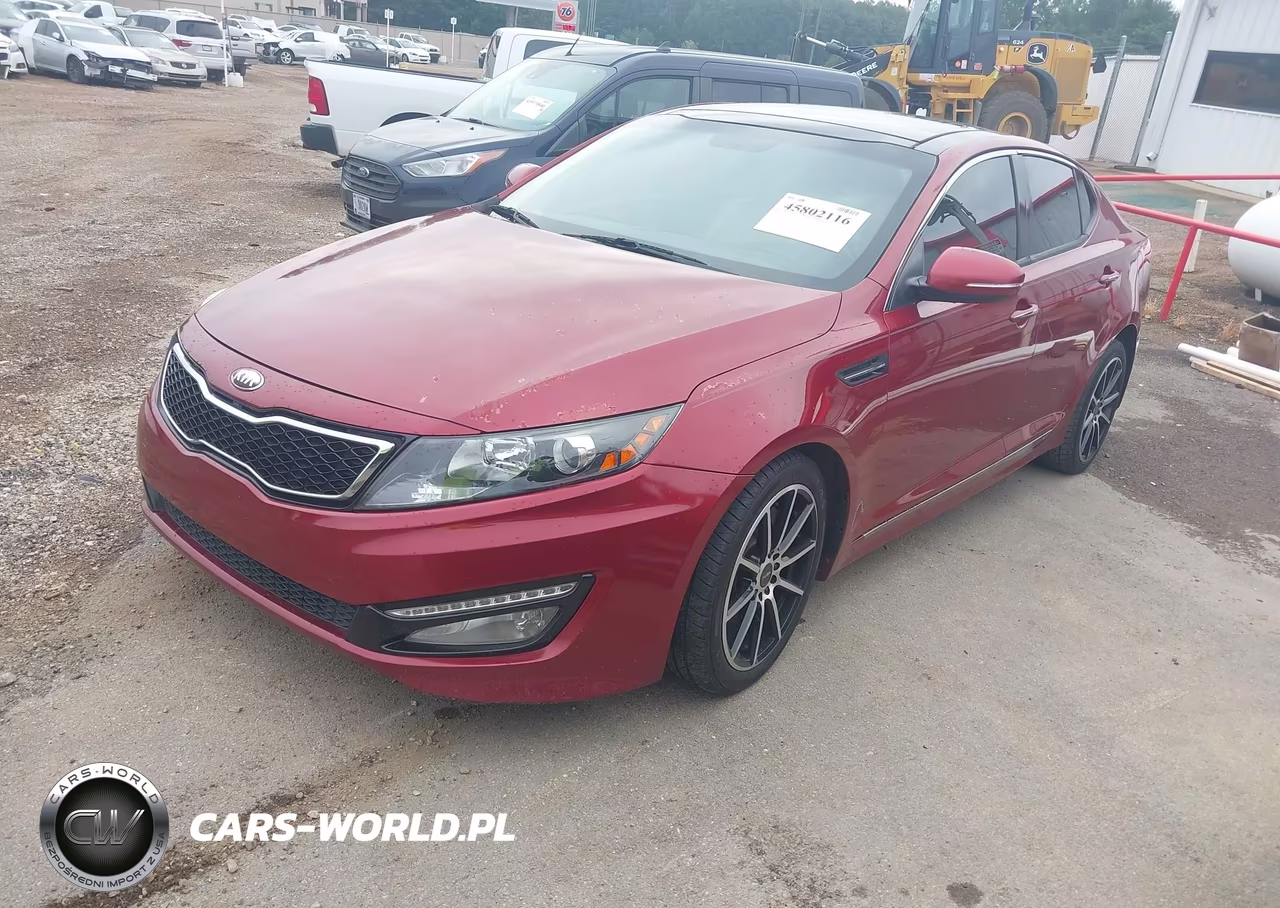 2013 Kia Optima Sx VIN:5XXGR4A64DG122377 - 2