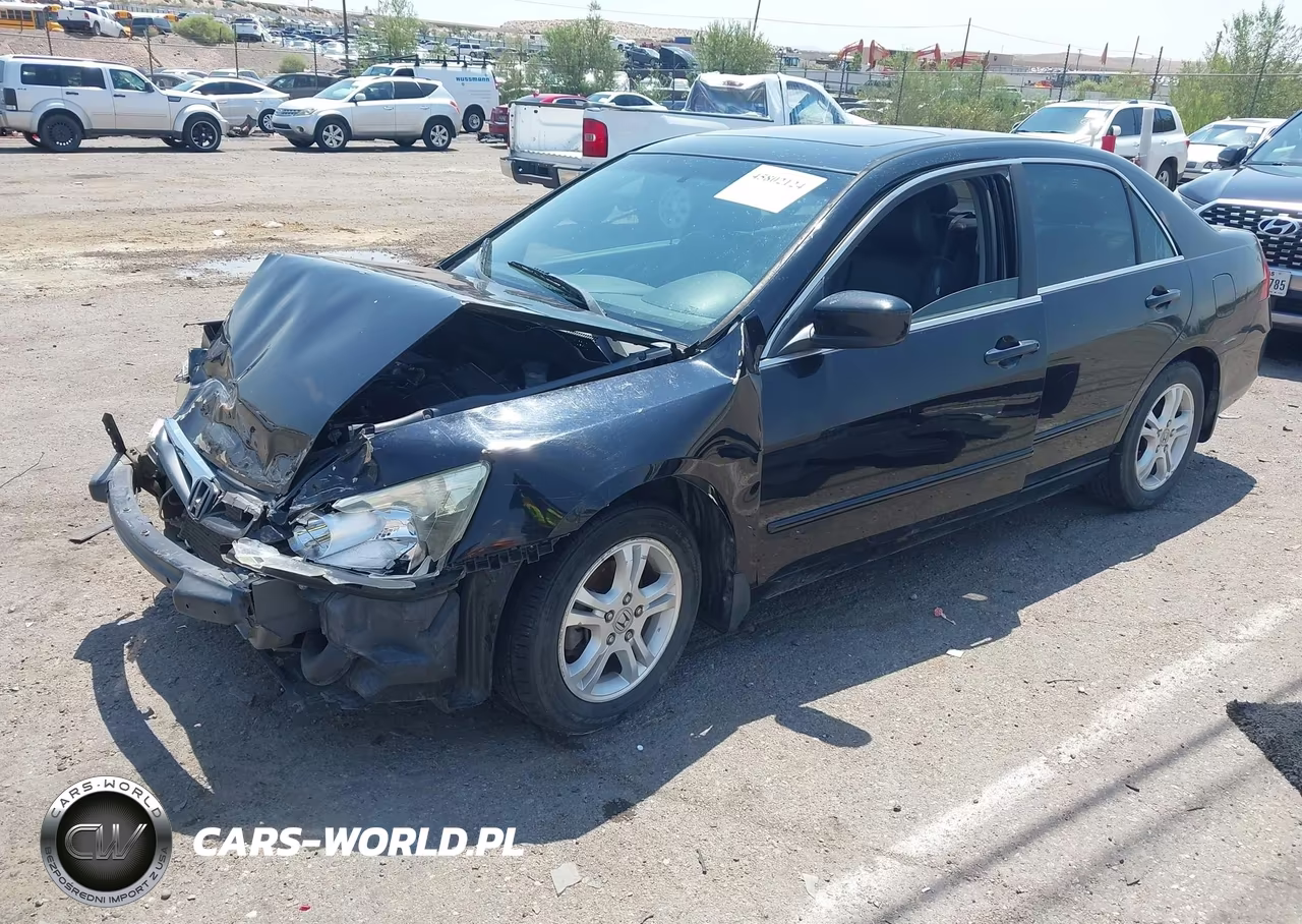 2007 Honda Accord 2.4 Ex VIN:1HGCM56817A163404 - 2