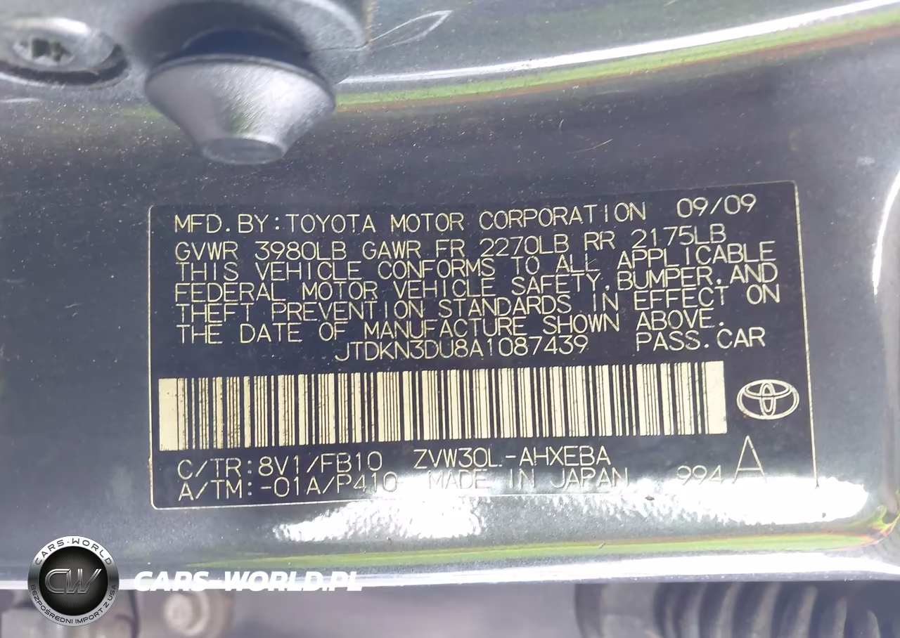2010 Toyota Prius Ii VIN:JTDKN3DU8A1087439 - 9
