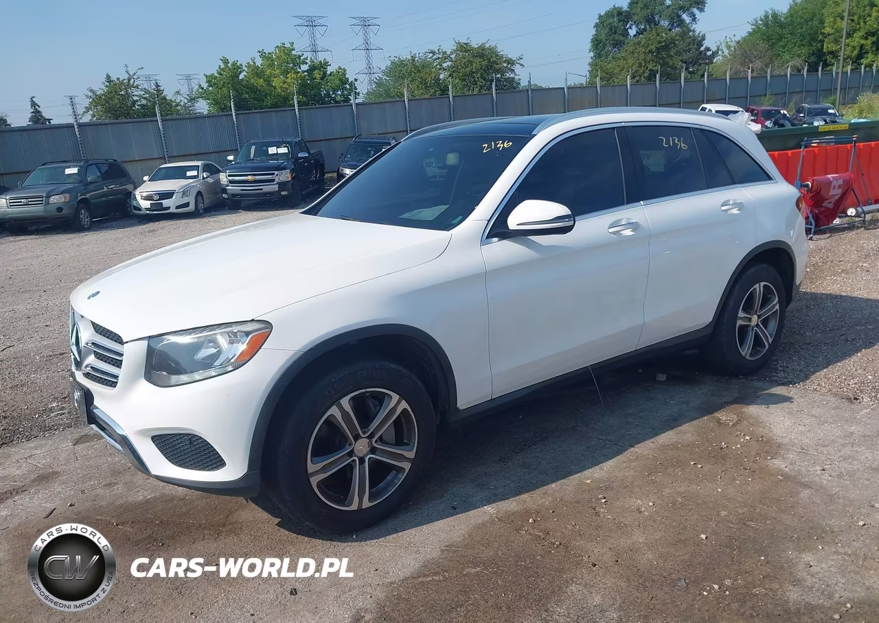 2016 Mercedes-Benz Glc 300 VIN:WDC0G4JB6GF009192 - 2