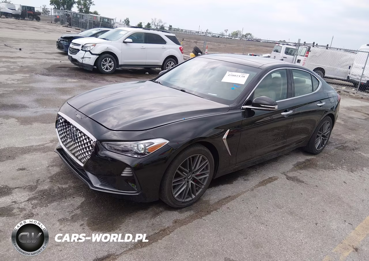 2019 Genesis G70 3.3T Advanced VIN:KMTG34LE4KU025629 - 2