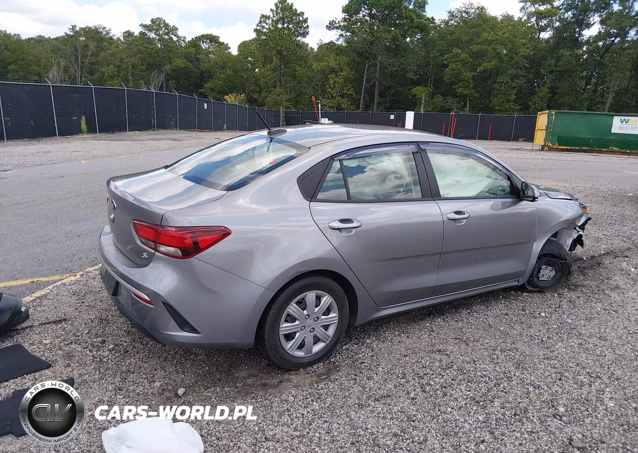 2021 Kia Rio S VIN:3KPA24AD7ME427311 - 4