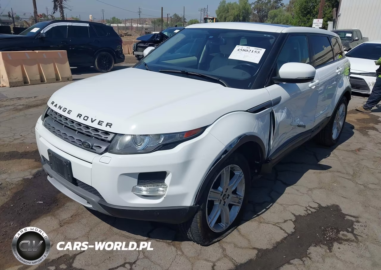 2013 Land Rover Range Rover Evoque Pure VIN:SALVP2BG1DH821888 - 2