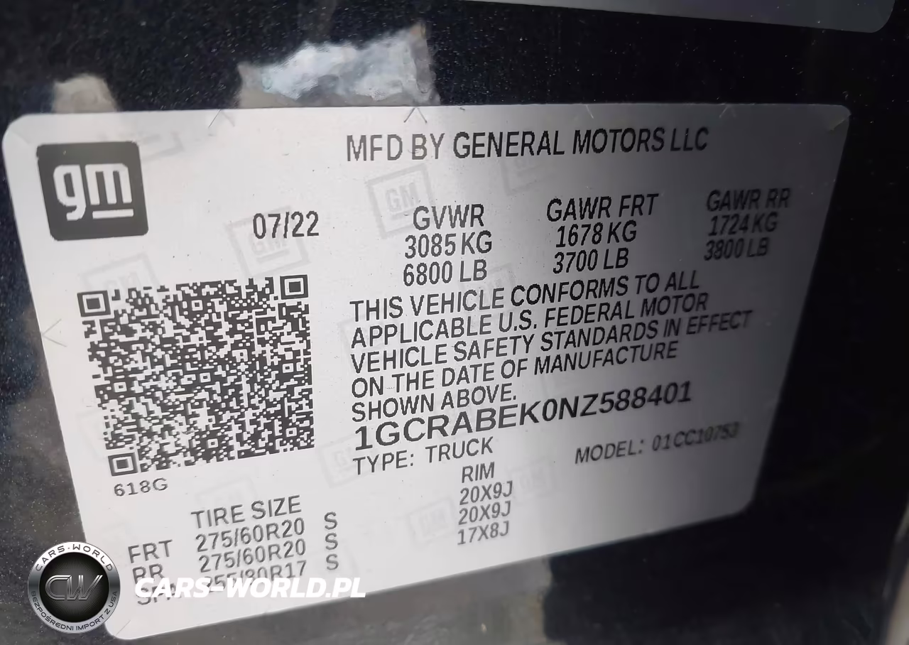 2022 Chevrolet Silverado 1500 2Wd Standard Bed Custom VIN:1GCRABEK0NZ588401 - 9