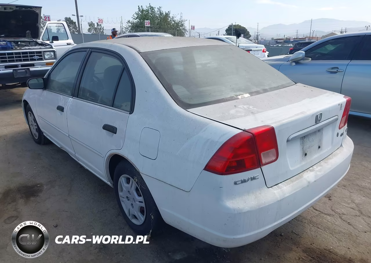 2001 Honda Civic Lx VIN:2HGES165X1H560759 - 3