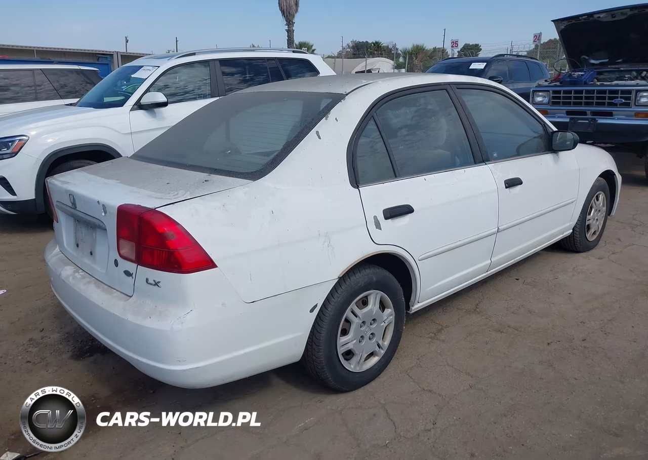 2001 Honda Civic Lx VIN:2HGES165X1H560759 - 4