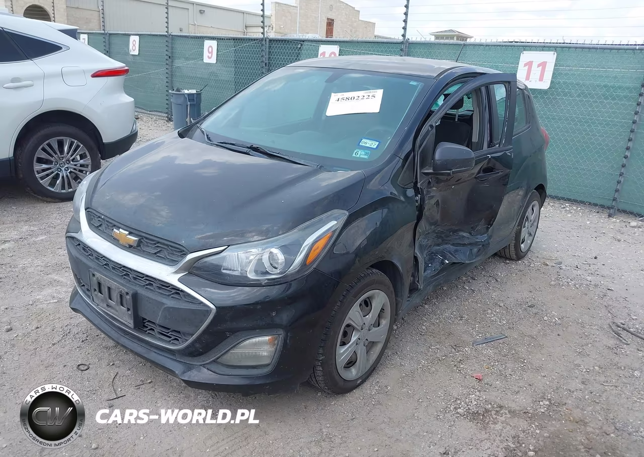 2019 Chevrolet Spark Ls Cvt VIN:KL8CB6SA3KC803332 - 2